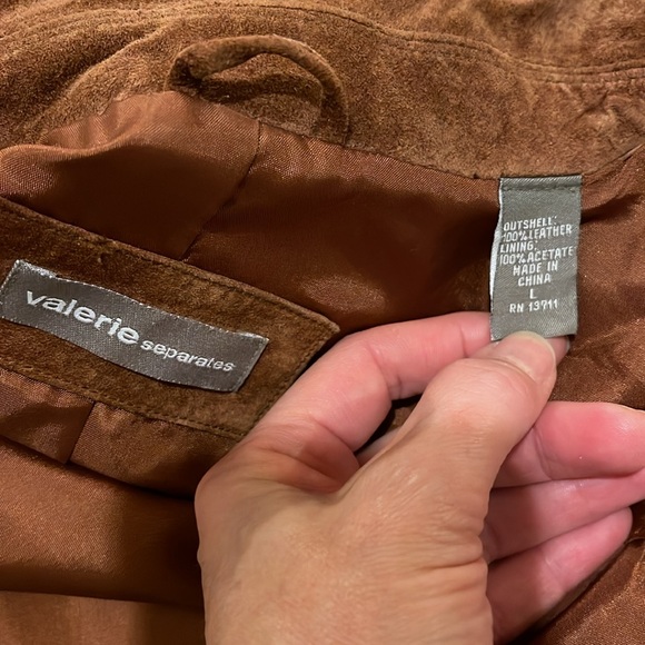 Leather (suede) jacket - Picture 8 of 8